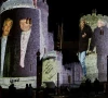 trump and epstein images projected onto windsor castle alongside prince andrew ahead of state visit