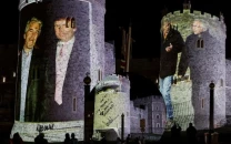 trump and epstein images projected onto windsor castle alongside prince andrew ahead of state visit trump and epstein images projected onto windsor castle alongside prince andrew ahead of state visit