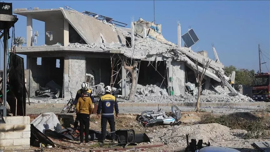 fresh attack on allepo claims 12 lives photo anadolu fresh attack on allepo claims 12 lives photo anadolu