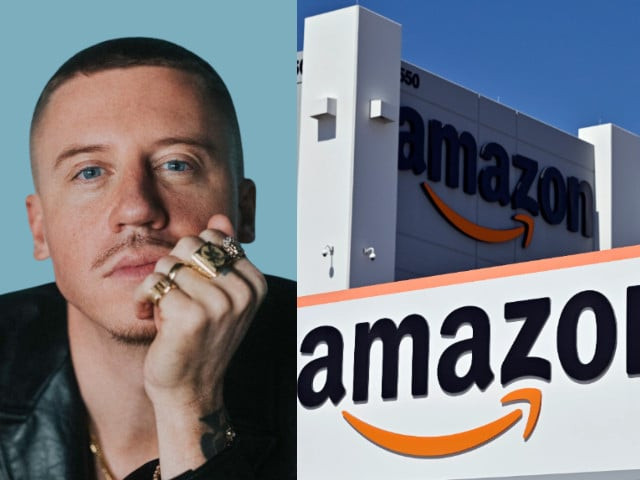 amazon faces backlash for inviting pro palestinian macklemore and allegedly banning pro israel talk