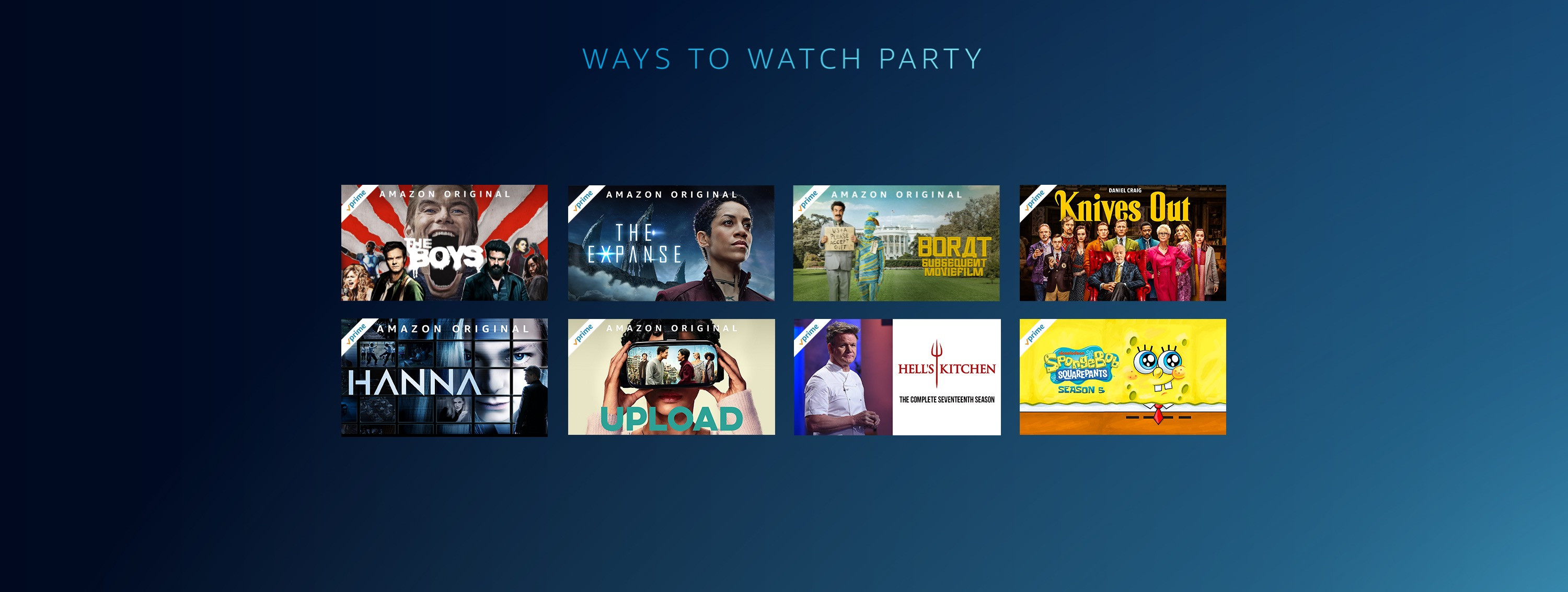 Prime Video watch party now available on smart TVs