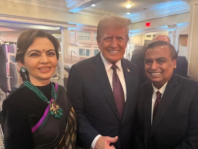 mukesh ambani among billionaires in attendance for trump s inauguration mukesh ambani among billionaires in attendance for trump s inauguration