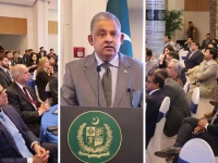 pakistan s ambassador to the united states rizwan saeed sheikh addresses the pakistan us tech connect 2026 forum in washington photo x