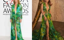 she wore it first amber valletta reclaims the jungle dress that jlo made famous