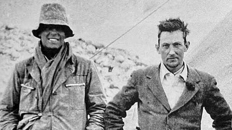 george mallory and andrew irvine went missing in 1924 during everest expedition photo rte ie