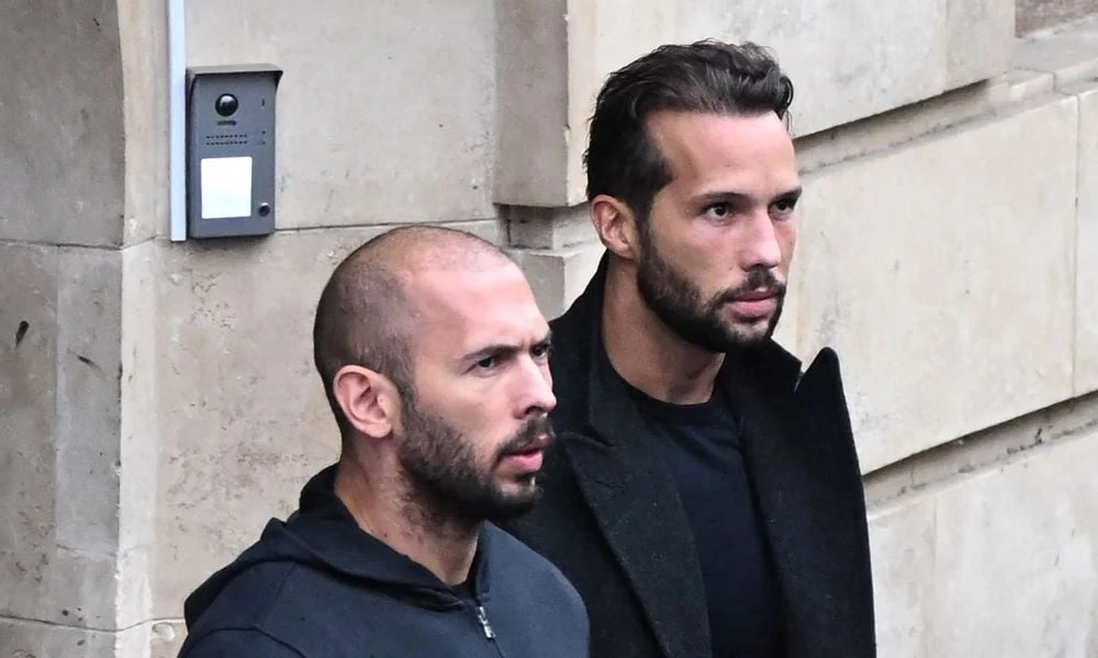 the controversial influencers andrew 38 and tristan 36 flew to florida by private jet from romania on thursday photo file the controversial influencers andrew 38 and tristan 36 flew to florida by private jet from romania on thursday photo file