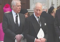 king charles iii and prince andrew pose for a photograph at a recent royal gathering photo file king charles iii and prince andrew pose for a photograph at a recent royal gathering photo file
