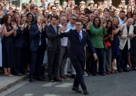 britain s newly appointed prime minister andy burnham gestures as he walks to deliver a speech outside 10 downing street after taking office in london britain july 20 2026 photo reuters britain s newly appointed prime minister andy burnham gestures as he walks to deliver a speech outside 10 downing street after taking office in london britain july 20 2026 photo reuters