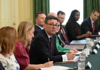british prime minister andy burnham holds his first cabinet meeting in london britain july 21 2026 photo reuters