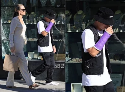 angelina jolie s son pax spotted in public for the first time since e bike crash in july