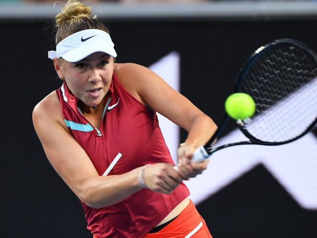 anisimova makes winning return after long tennis break anisimova makes winning return after long tennis break