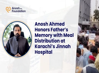 anosh ahmed honours father s memory with meal distribution at karachi s jinnah hospital anosh ahmed honours father s memory with meal distribution at karachi s jinnah hospital