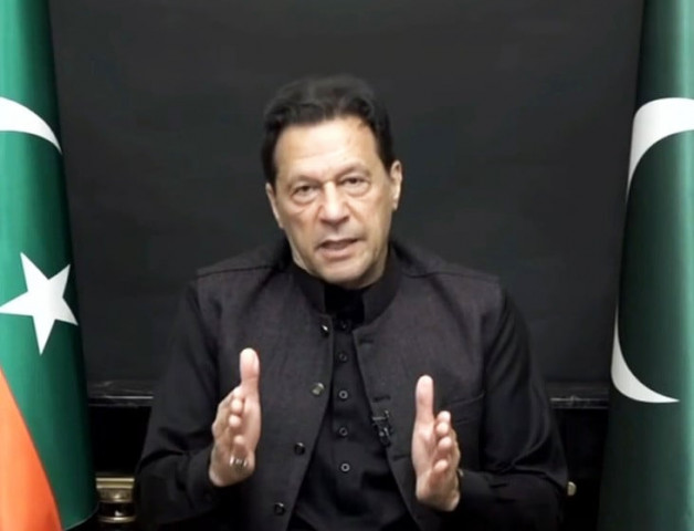 pakistan tahreek e insaf pti chairman imran khan is addressing the nation through a video link on wednesday screengrab pakistan tahreek e insaf pti chairman imran khan is addressing the nation through a video link on wednesday screengrab