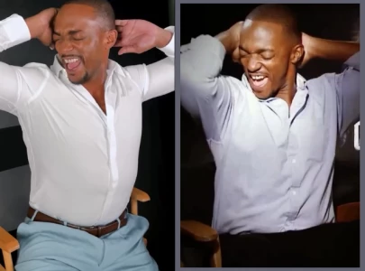 anthony mackie re creates his viral meme dance on jimmy fallon anthony mackie re creates his viral meme dance on jimmy fallon