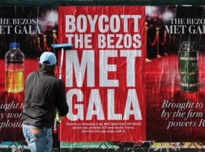 anti bezos campaign urges met gala boycott in new york anti bezos campaign urges met gala boycott in new york