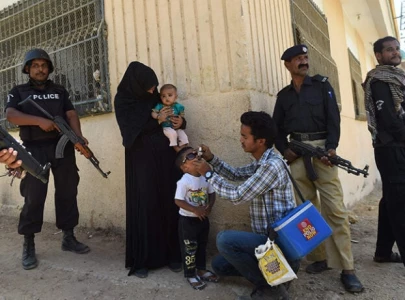 six arrested for attacking polio team in karachi six arrested for attacking polio team in karachi