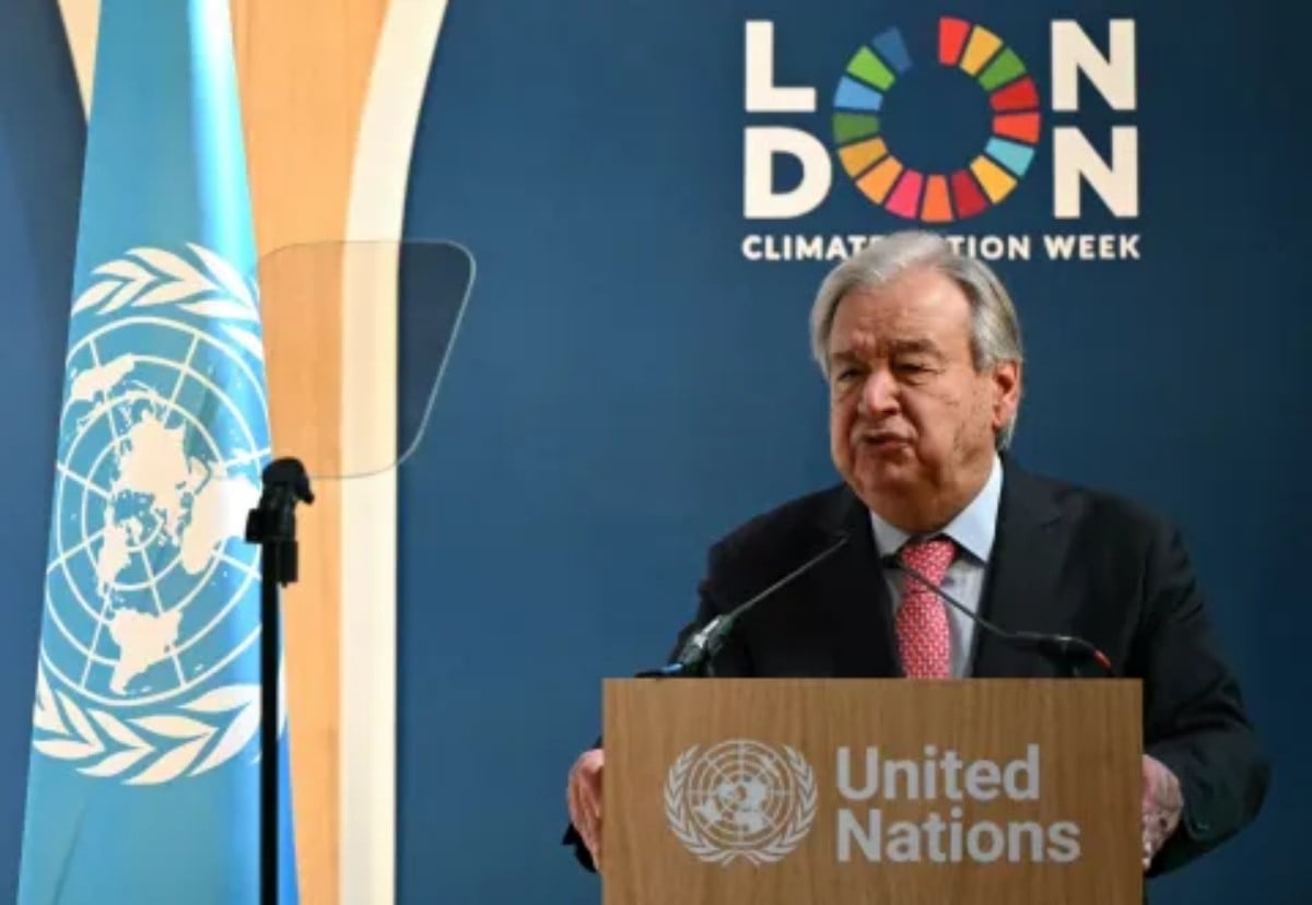 UN chief urges AI firms to disclose environmental costs