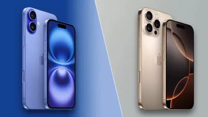 apple 16 phones with ultramarine and desert titanium colours photo apple home page apple 16 phones with ultramarine and desert titanium colours photo apple home page