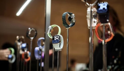 apple watches are displayed at an apple store in new york city us april 15 2025 photo reuters