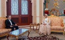 oman s sultan iranian fm discuss regional crises push for diplomacy peace