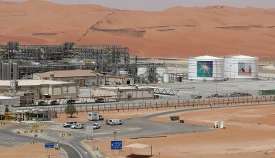 view of the production facility at saudi aramco s shaybah oilfield in the empty quarter saudi arabia may 22 2018 photo file reuters
