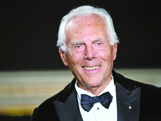 giorgio armani photo afp giorgio armani photo afp