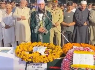 captain soldier martyred in peshawar ibo laid to rest