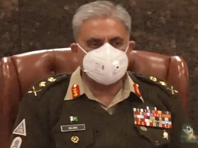 army chief gen qamar javed bajwa chairing the 239th corps commanders conference at general headquarters on tuesday screengrab