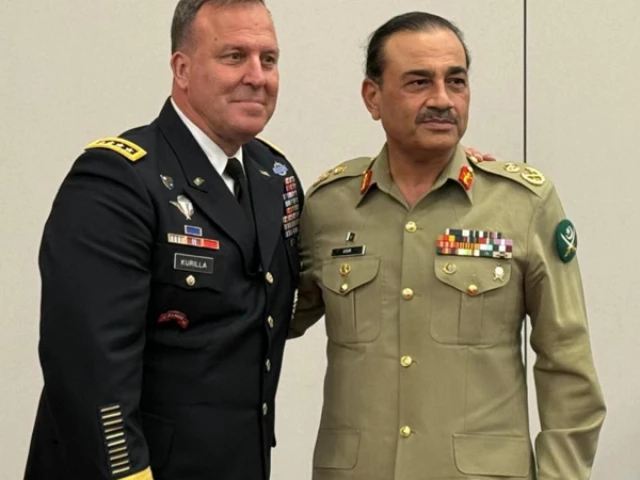 chief of army staff field marshal syed asim munir with outgoing us centcom commander general michael e kurilla at his retirement ceremony in tampa photo ispr chief of army staff field marshal syed asim munir with outgoing us centcom commander general michael e kurilla at his retirement ceremony in tampa photo ispr