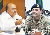 a combination of file photos showing ppp leader nisar khuhro left and chief of defence forces and chief of army staff field marshal asim munir