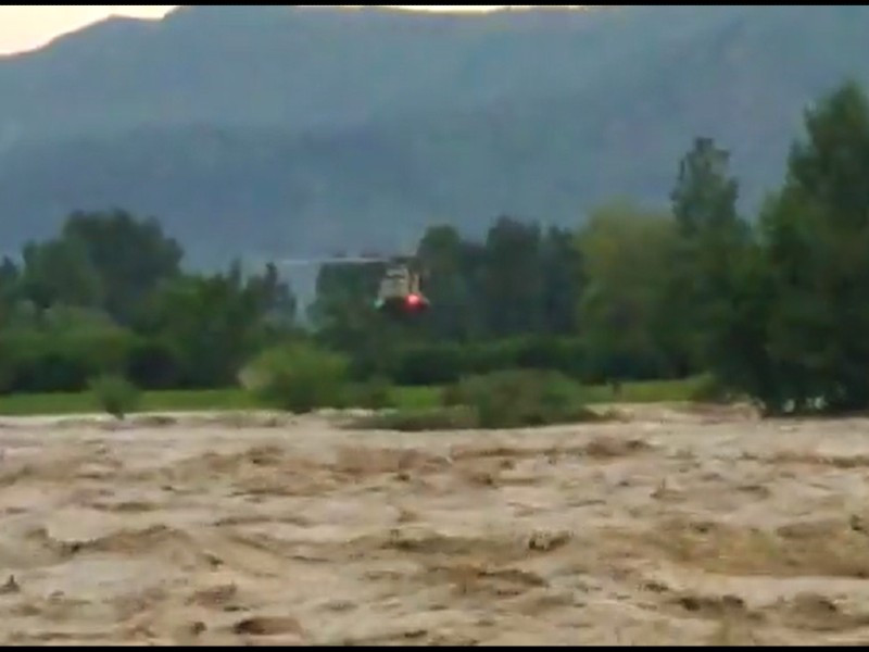 ispr says 22 people have been evacuated through helicopter screengrab