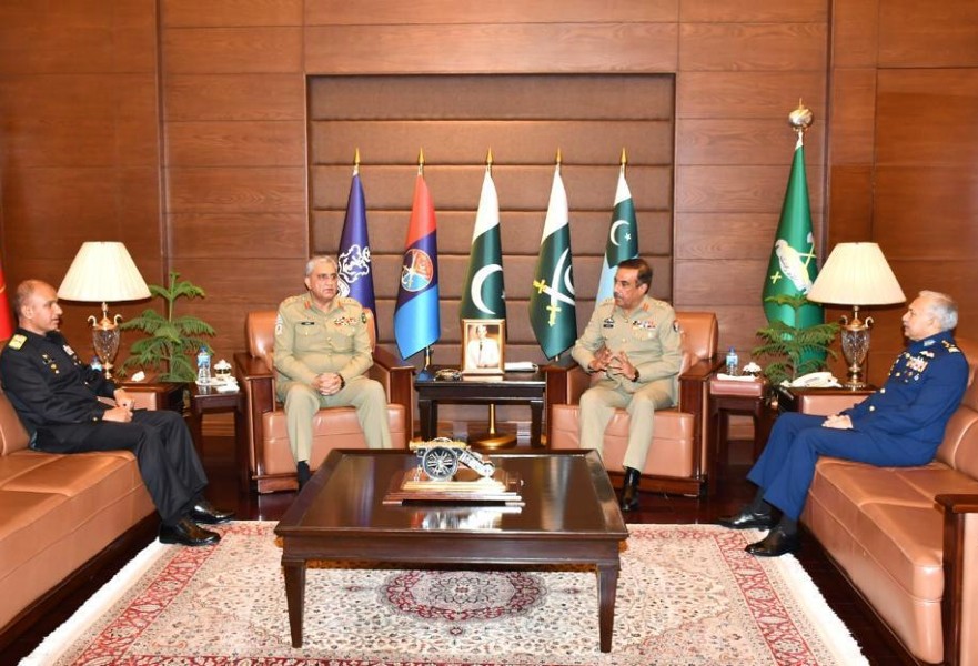 meeting of joint chiefs of staff committee jcsc was held at joint staff headquarters in rawalpindi today photo ispr