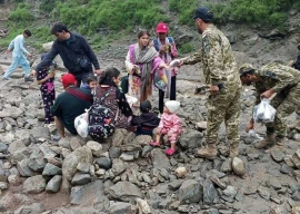 200 tourists rescued in g b flash floods landslides as death toll rises to five 200 tourists rescued in g b flash floods landslides as death toll rises to five