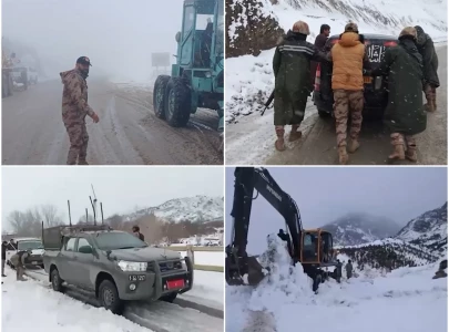 army relief operations underway as severe winter weather hits balochistan k p