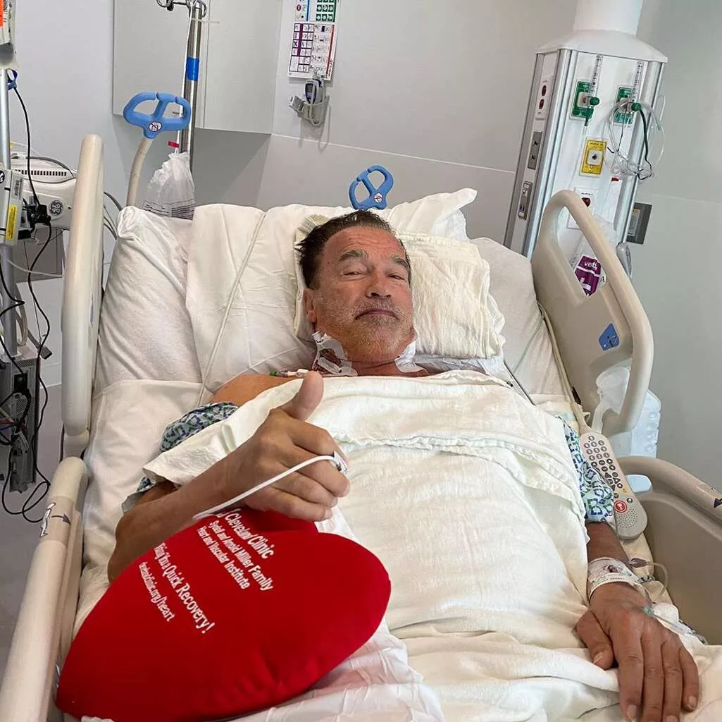 arnold schwarzenegger feeling fantastic after heart surgery arnold schwarzenegger feeling fantastic after heart surgery