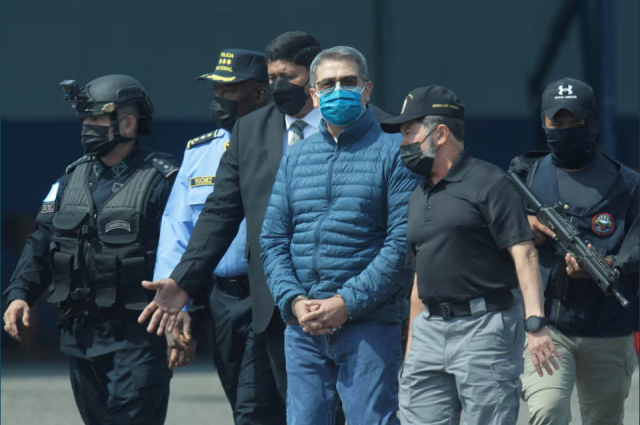 honduras ex president hernandez sentenced to 45 years in us prison for drug conviction honduras ex president hernandez sentenced to 45 years in us prison for drug conviction