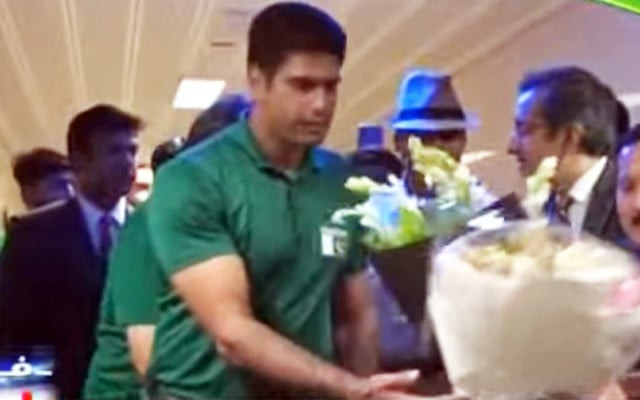 golden boy arshad nadeem returns to hero s welcome golden boy arshad nadeem returns to hero s welcome