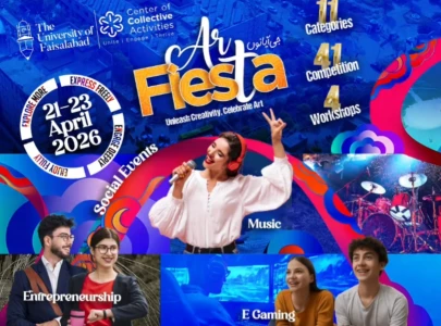 art fiesta returns to university of faisalabad from april 21 23 art fiesta returns to university of faisalabad from april 21 23