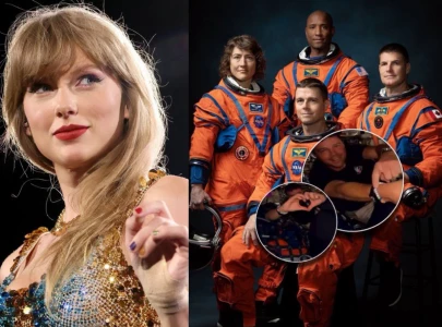 artemis ii crew wear taylor swift inspired friendship bracelets during nasa mission artemis ii crew wear taylor swift inspired friendship bracelets during nasa mission