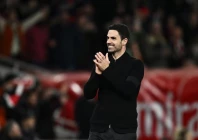 word to the wise arsenal manager mikel arteta celebrates after the match against chelsea on april 23 photo reuters