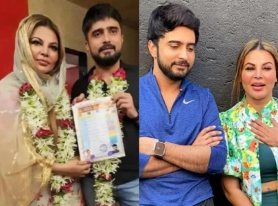 after a week of drama rakhi sawant s husband accepts their marriage