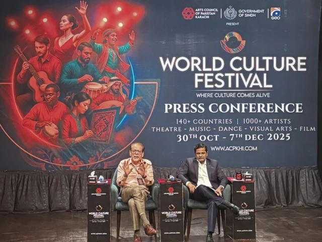 "The festival is about recognising every artist, not just the big names," says Ahmad Shah ahead of ACP Karachi's World Culture Festival
