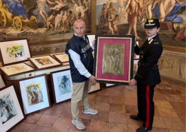 italian police claims dali paintings on display were fake italian police claims dali paintings on display were fake