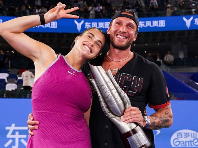 tennis star aryna sabalenka engaged to partner georgios frangulis who is allegedly still married