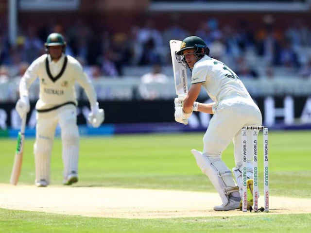 australia s marnus labuschagne in action at lord s cricket ground london britain on june 12 2025 photo reuters australia s marnus labuschagne in action at lord s cricket ground london britain on june 12 2025 photo reuters
