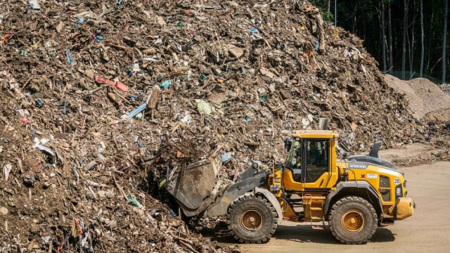 the waste site in niederzissen sits about 20 kilometres 12 miles from the ahr valley where on the night of july 14 the river burst its banks photo afp the waste site in niederzissen sits about 20 kilometres 12 miles from the ahr valley where on the night of july 14 the river burst its banks photo afp