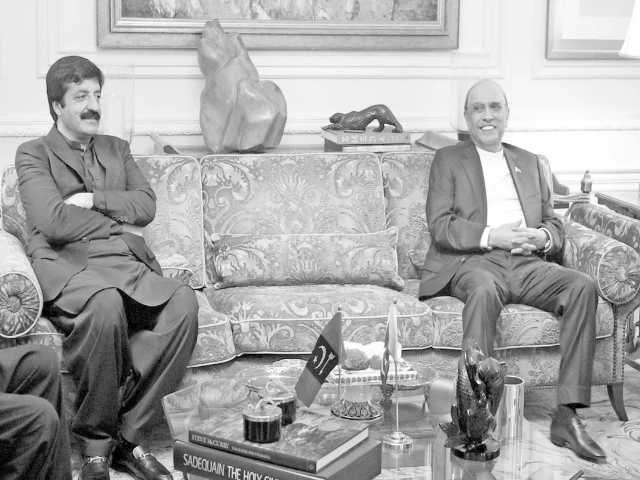president asif ali zardari shares a light moment with punjab governor sardar saleem haider at the governor house in lahore photo express president asif ali zardari shares a light moment with punjab governor sardar saleem haider at the governor house in lahore photo express