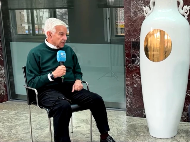 defence minister khawaja asif during interview with france 24 photo screengrab defence minister khawaja asif during interview with france 24 photo screengrab