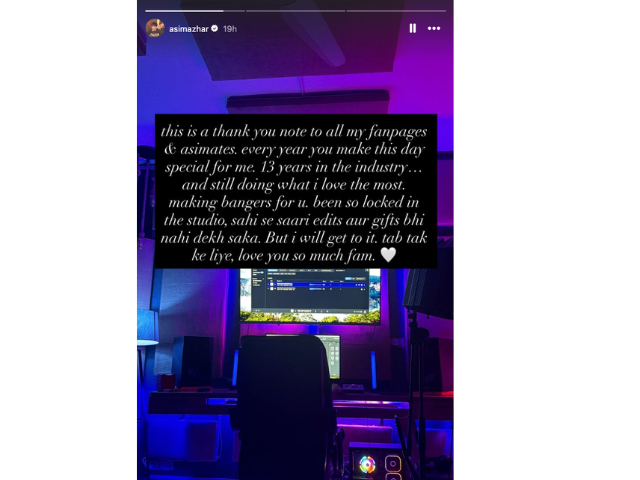PHOTO: asimazhar/Instagram