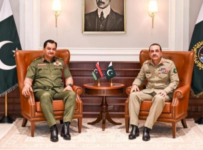 cdf munir libyan military deputy chief discuss defence cooperation cdf munir libyan military deputy chief discuss defence cooperation